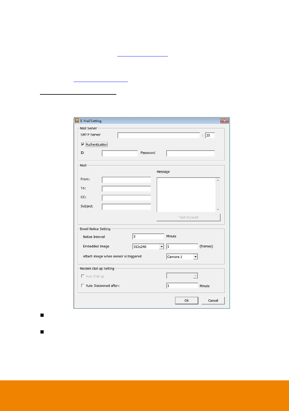 To setup send e-mail | AVer IWH5000 series User Manual | Page 201 / 247