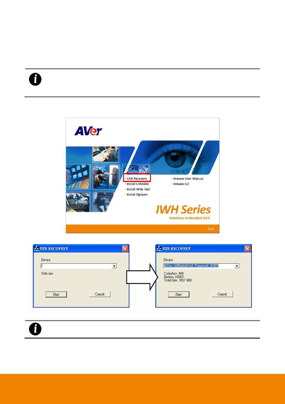 Appendix d, Usb recovery, Appendix d usb recovery | AVer IWH5000 series User Manual | Page 241 / 247