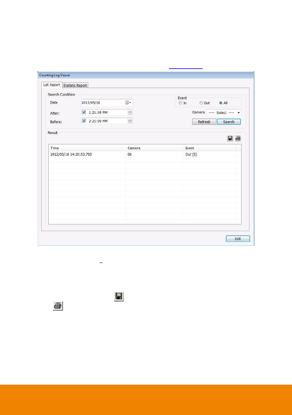 2 using counting log viewer, Chapter 4.1.1.2 | AVer IWH5000 series User Manual | Page 53 / 247