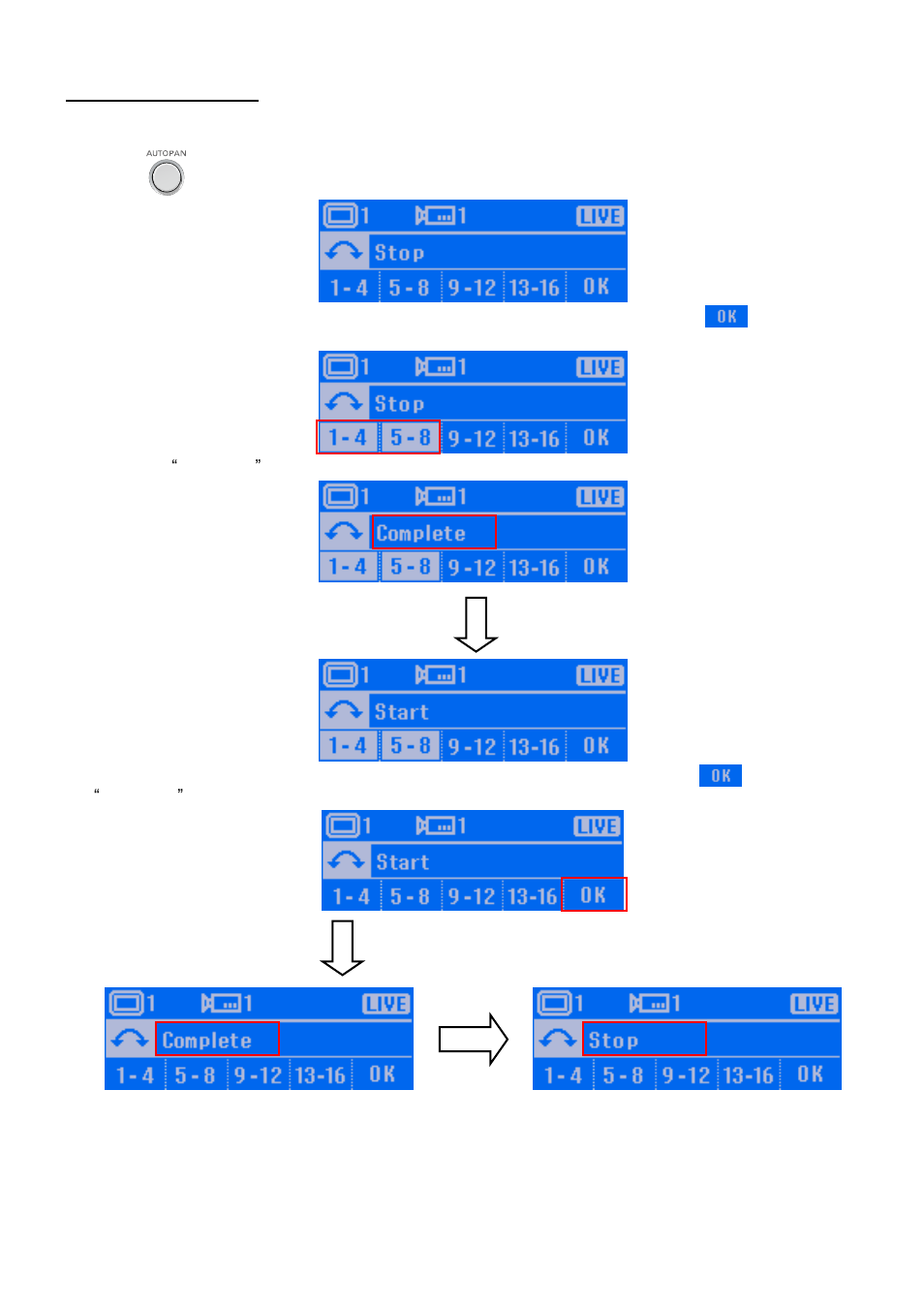 Enabling the autopan | AVer SA series User Manual | Page 109 / 270