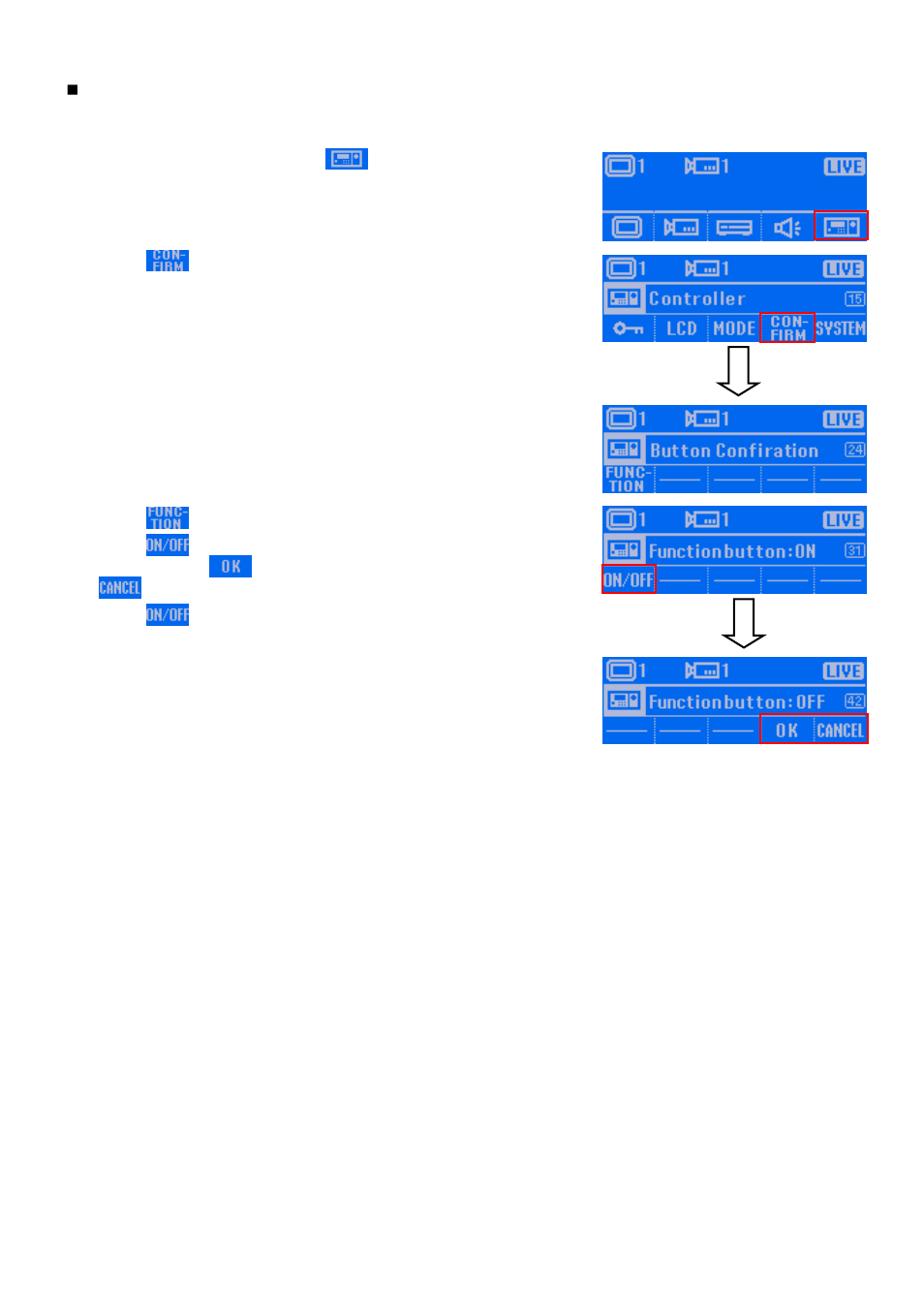 Enable/disable button confirmation | AVer SA series User Manual | Page 129 / 270