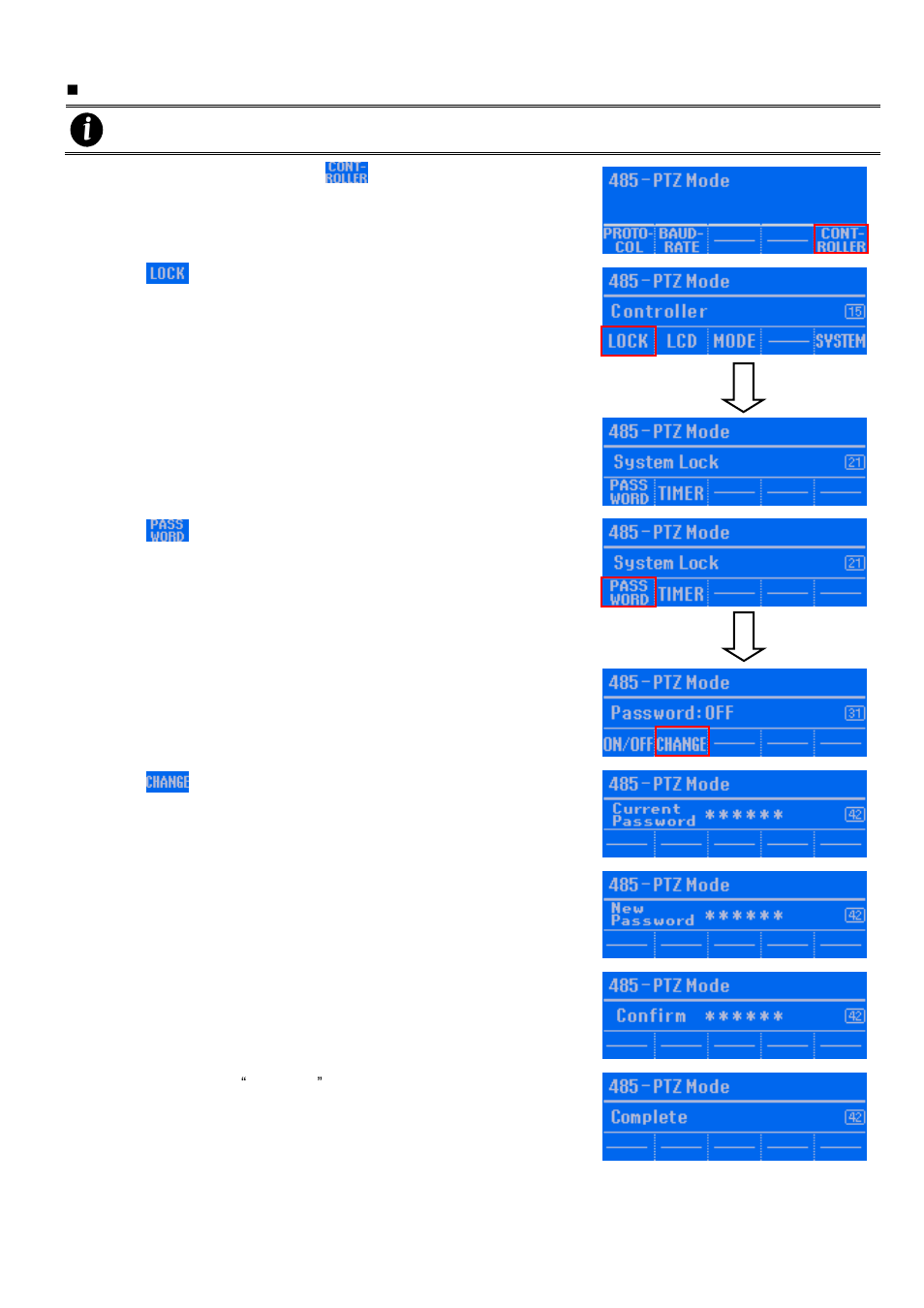 Change the password of the system controller | AVer SA series User Manual | Page 135 / 270