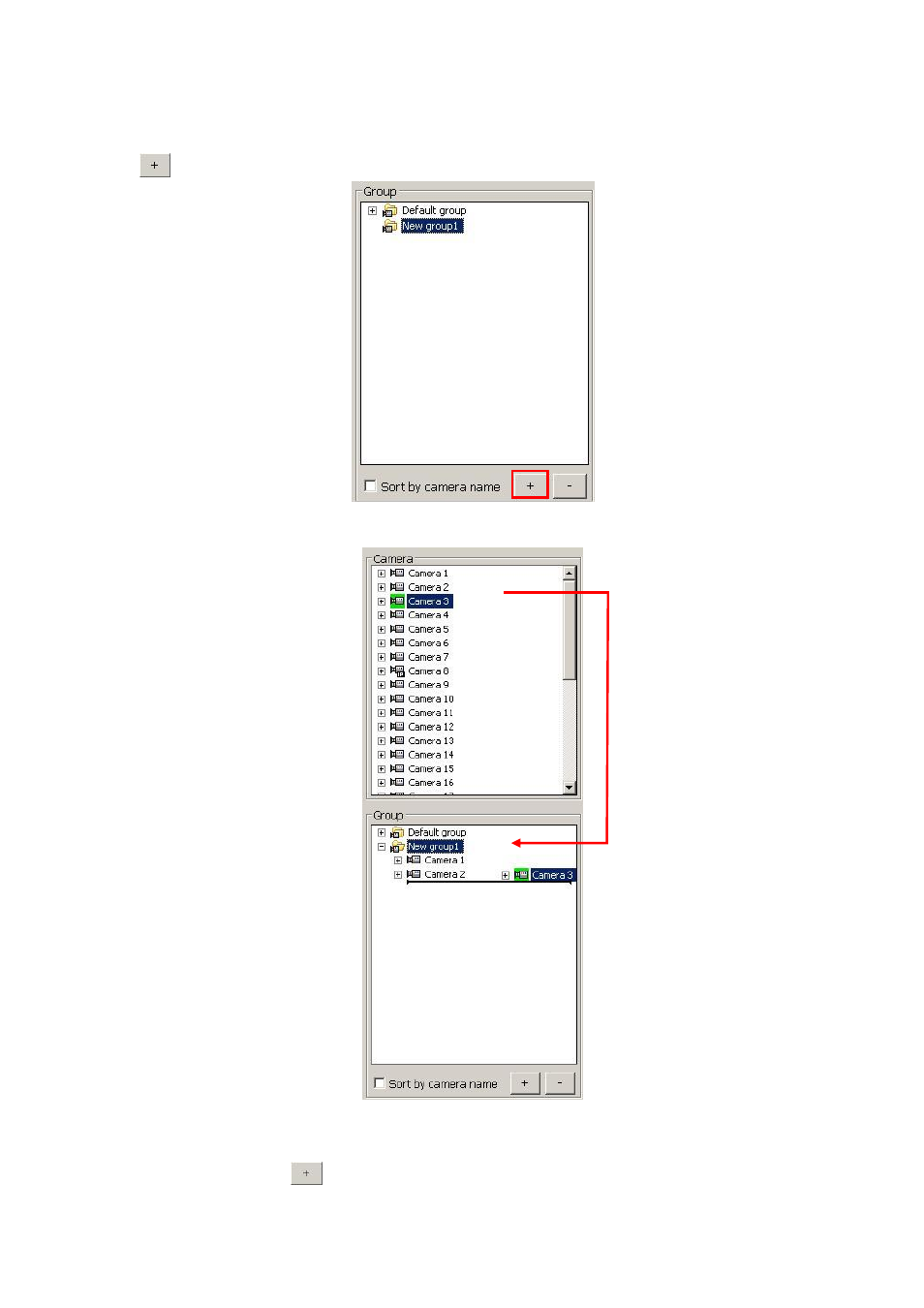 4 create a camera group, Create a camera group | AVer SA series User Manual | Page 151 / 270