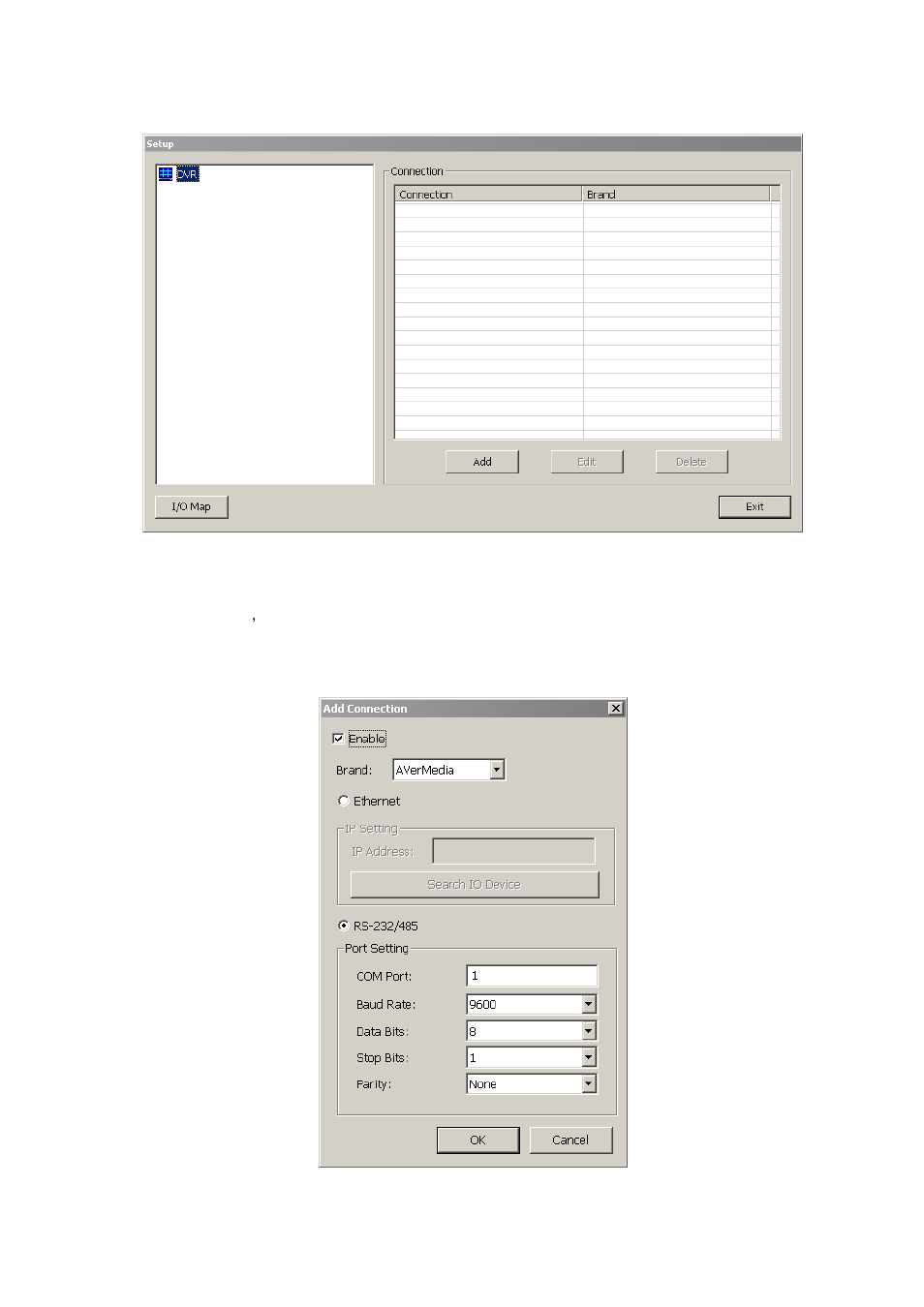 1 to setup external i/o box, To setup external i/o box | AVer SA series User Manual | Page 167 / 270