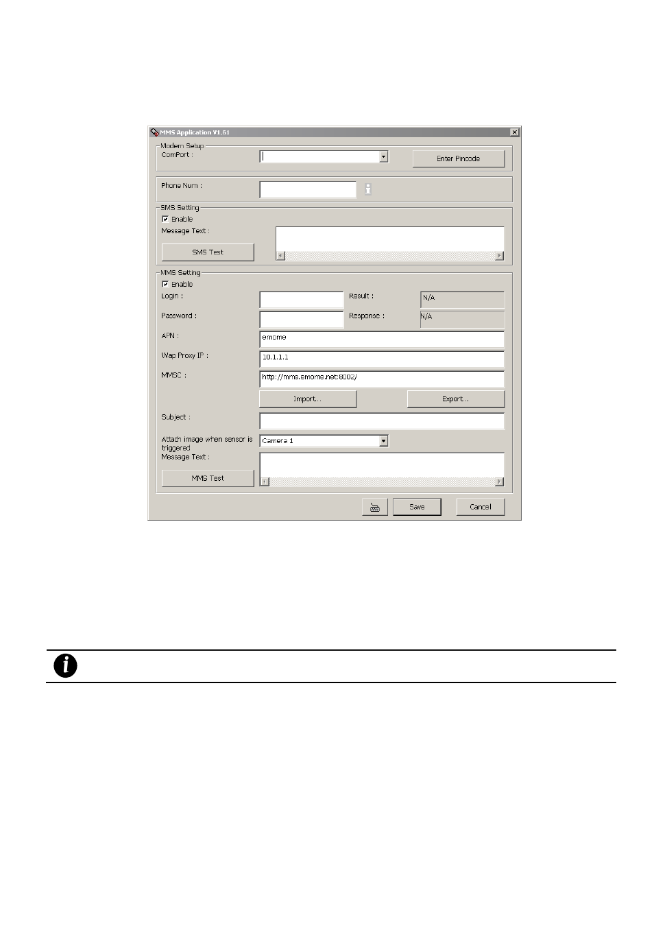 7 to setup sms/mms setting, To setup sms/mms setting, Er to | Chapter 4.9.8, Chapter | AVer SA series User Manual | Page 179 / 270