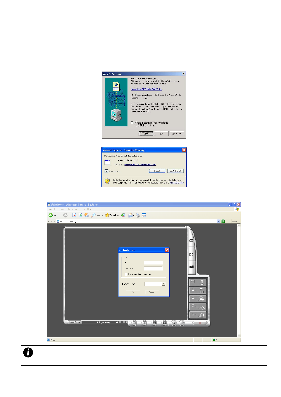 Chapter 7 using the remote programs, Chapter 7, Using the remote programs | AVer SA series User Manual | Page 190 / 270