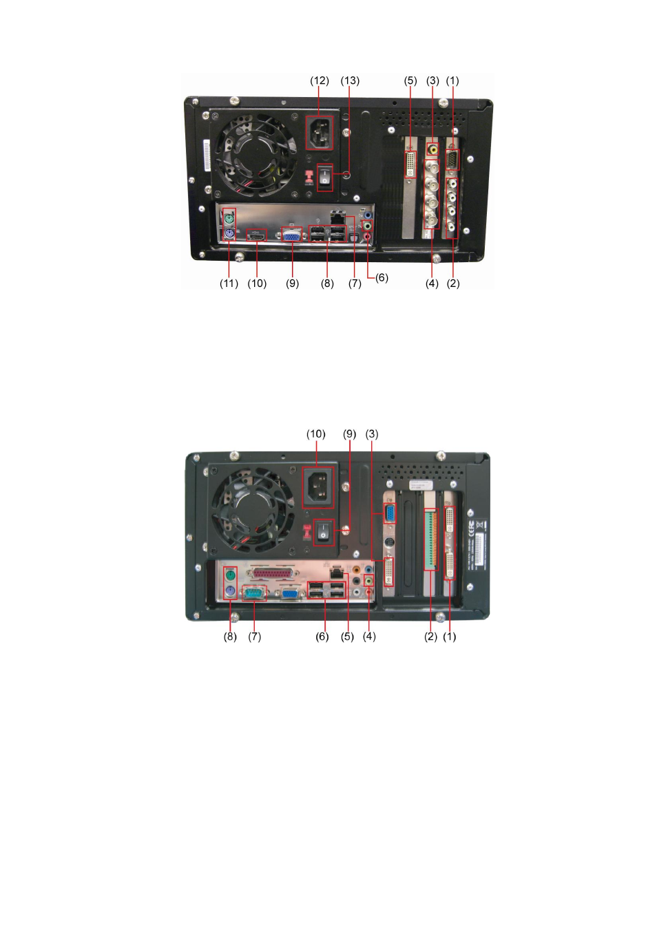 3 sa5116(16 channels), 4 sa6000e, Sa5116(16 channels) | Sa6000e | AVer SA series User Manual | Page 25 / 270