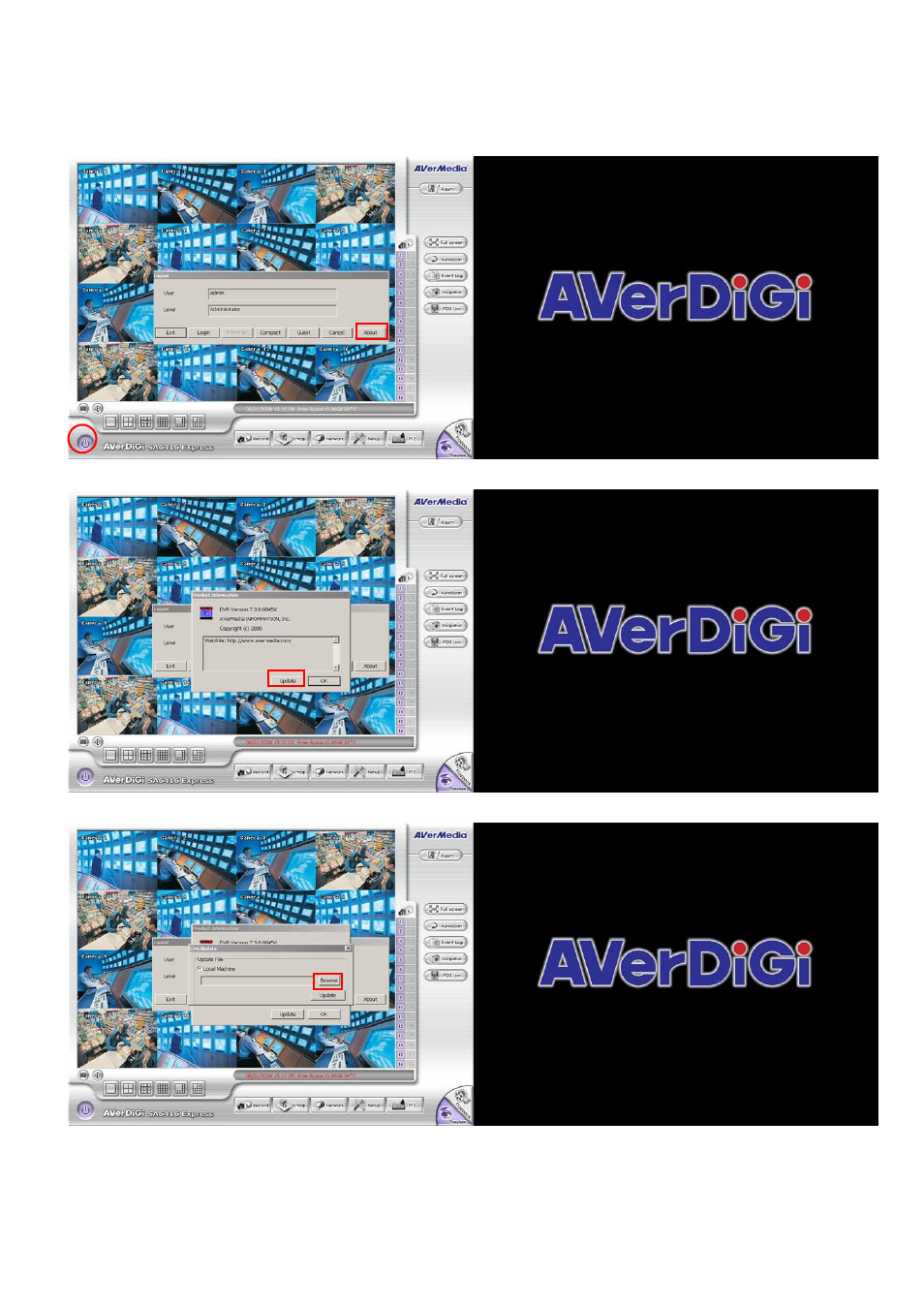 Appendix f dual touch monitor configuration, Appendix f, Dual touch monitor configuration | AVer SA series User Manual | Page 261 / 270