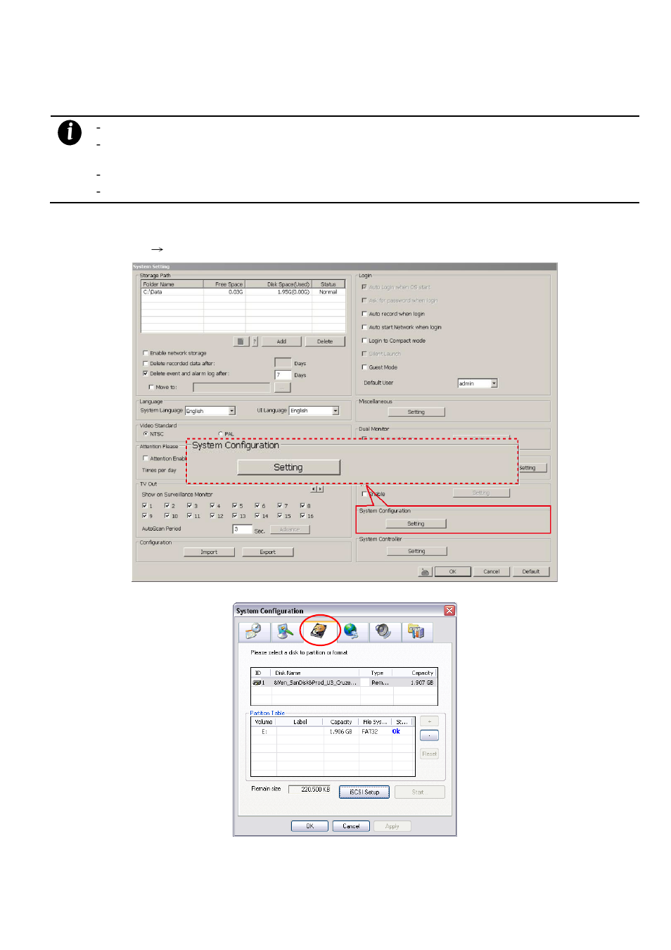 1 formatting hard disk, Formatting hard disk | AVer SA series User Manual | Page 31 / 270