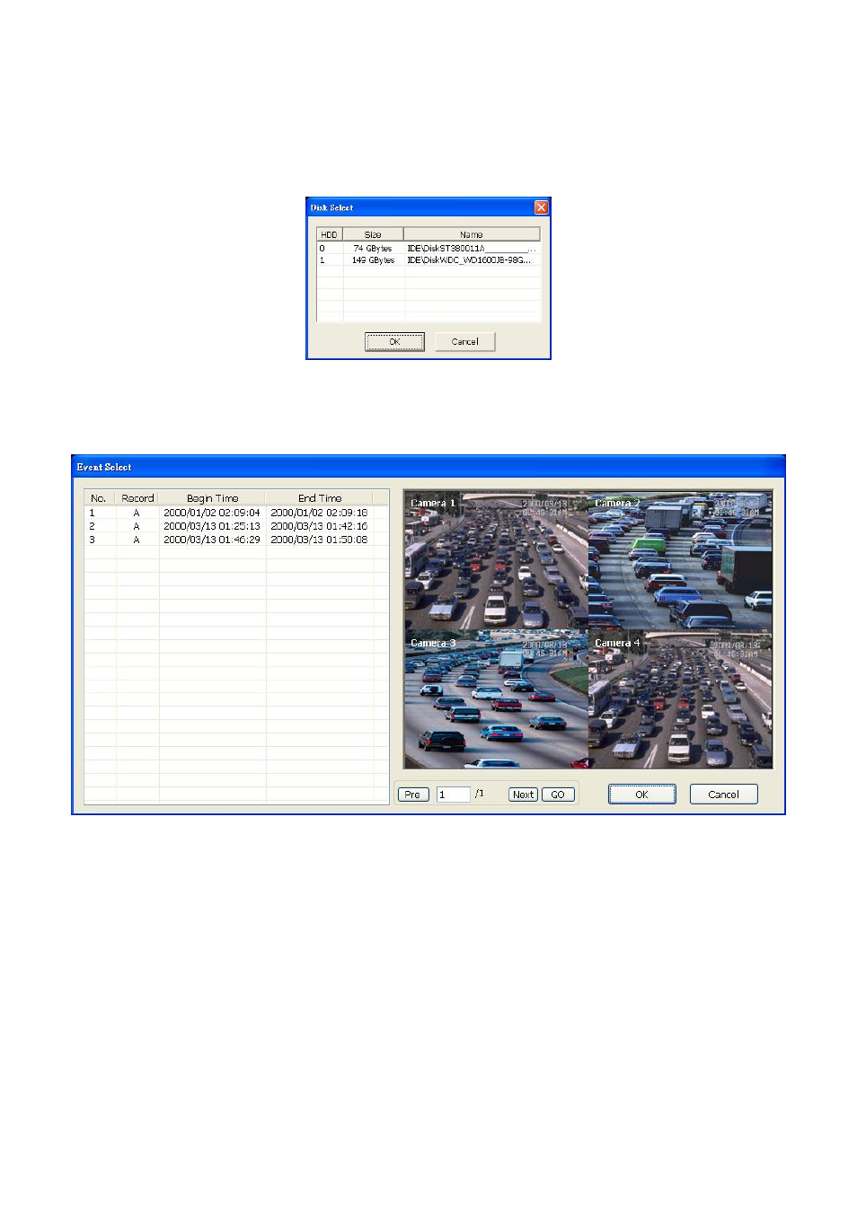 2 playback dvr recorded file from hard disk, Playback dvr recorded file from hard disk, Chapter 4.3.2 | AVer MOB1304-NET User Manual | Page 69 / 104