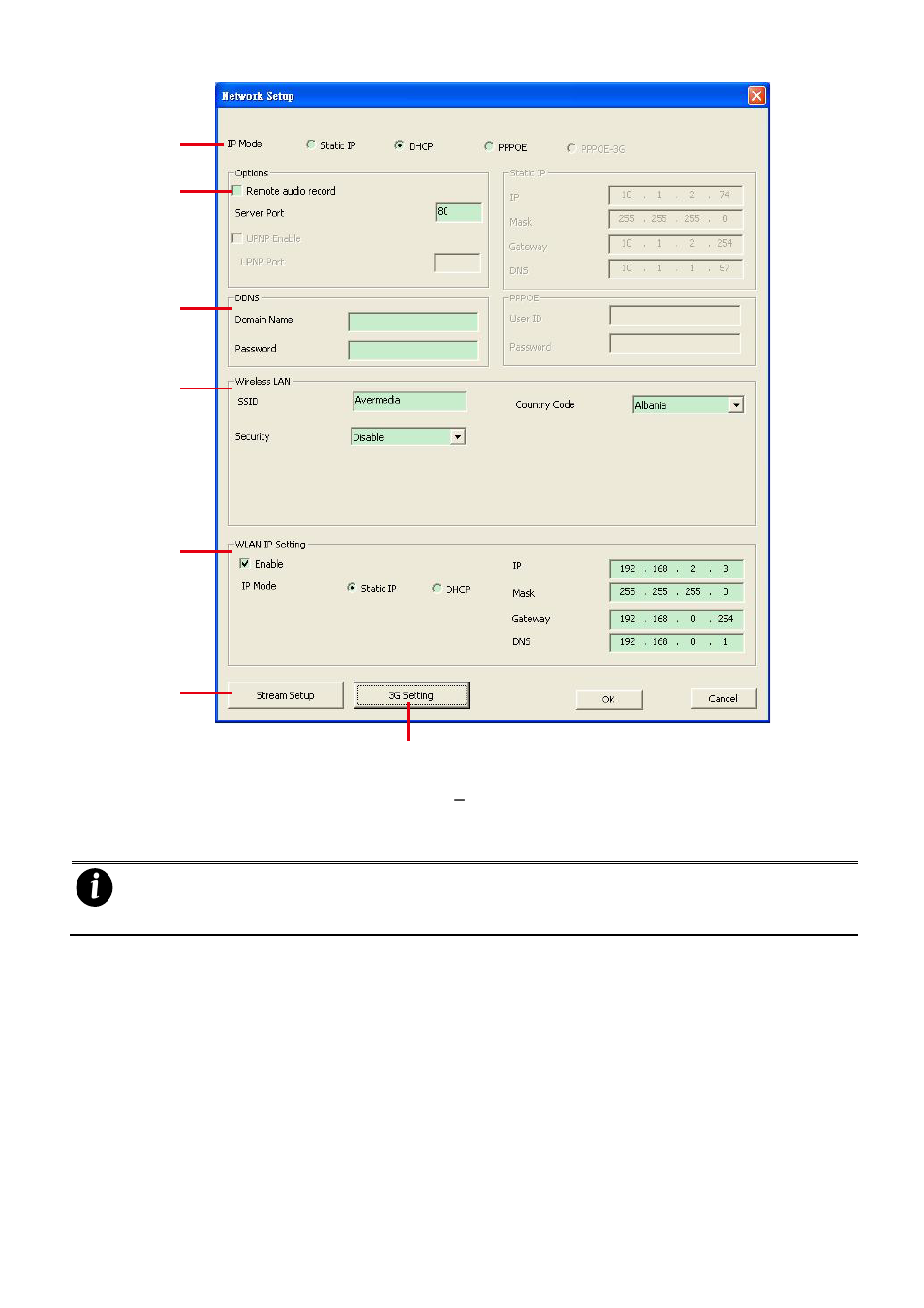 5 network setup, Network setup | AVer MOB1304-NET User Manual | Page 88 / 104