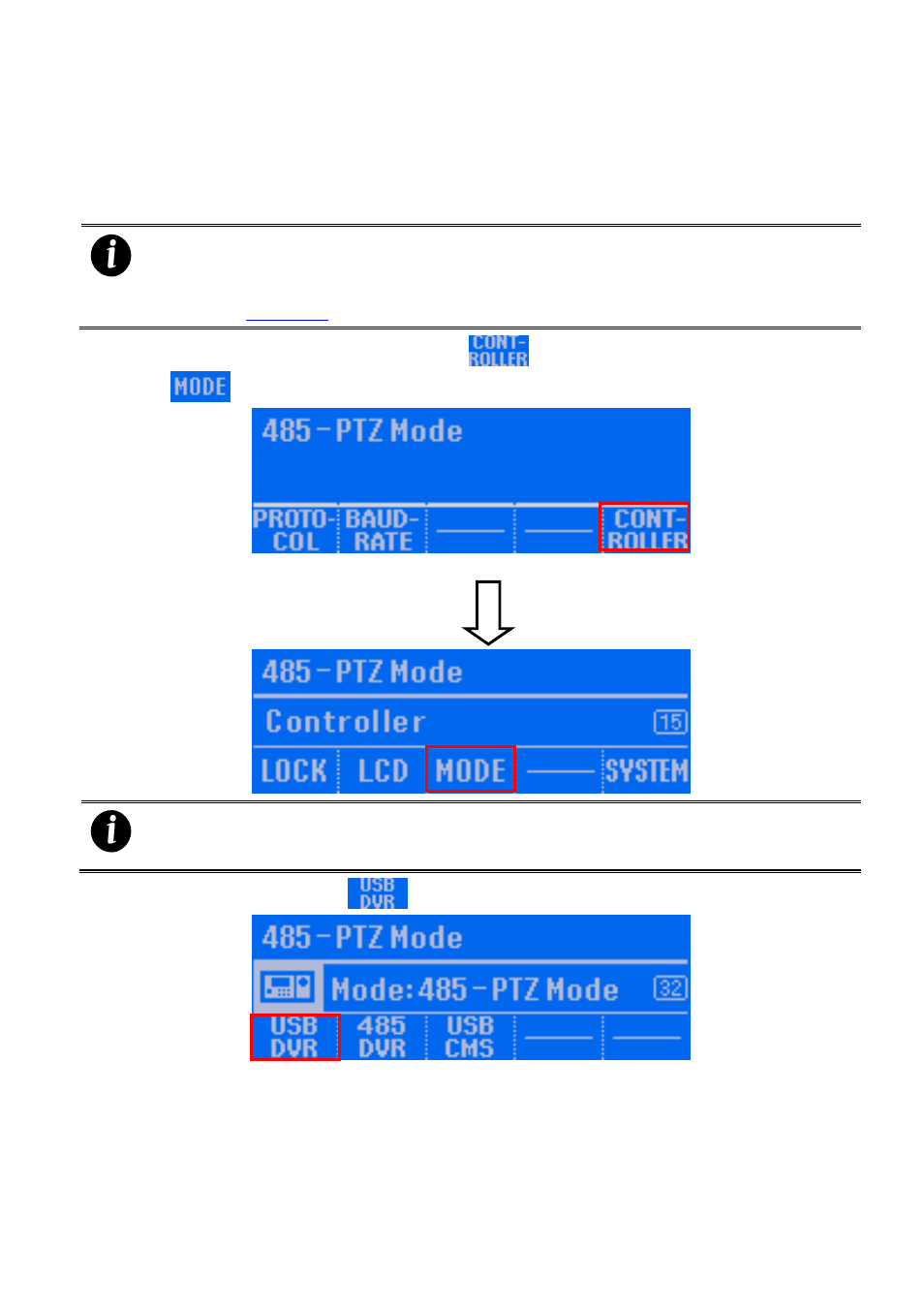 Switching to usb dvr mode, Chapter 2.1.2 | AVer System Contrll Pro User Manual (NV version) User Manual | Page 20 / 88