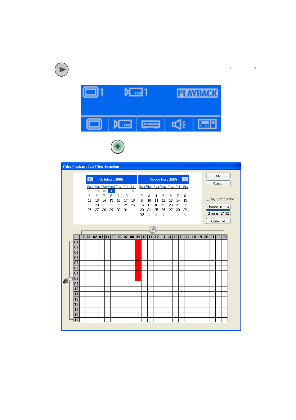 7 to playback the recorded file | AVer System Contrll Pro User Manual (NV version) User Manual | Page 30 / 88