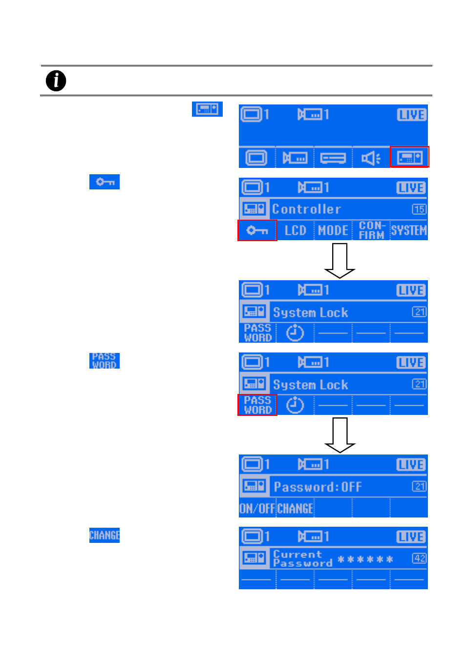 Change the password of the system controller | AVer System Contrll Pro User Manual (NV version) User Manual | Page 55 / 88