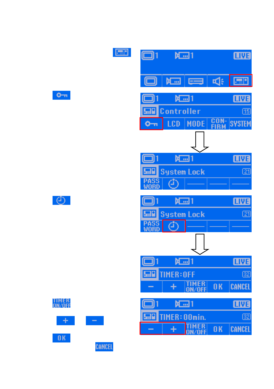 Set the timer | AVer System Contrll Pro User Manual (NV version) User Manual | Page 57 / 88