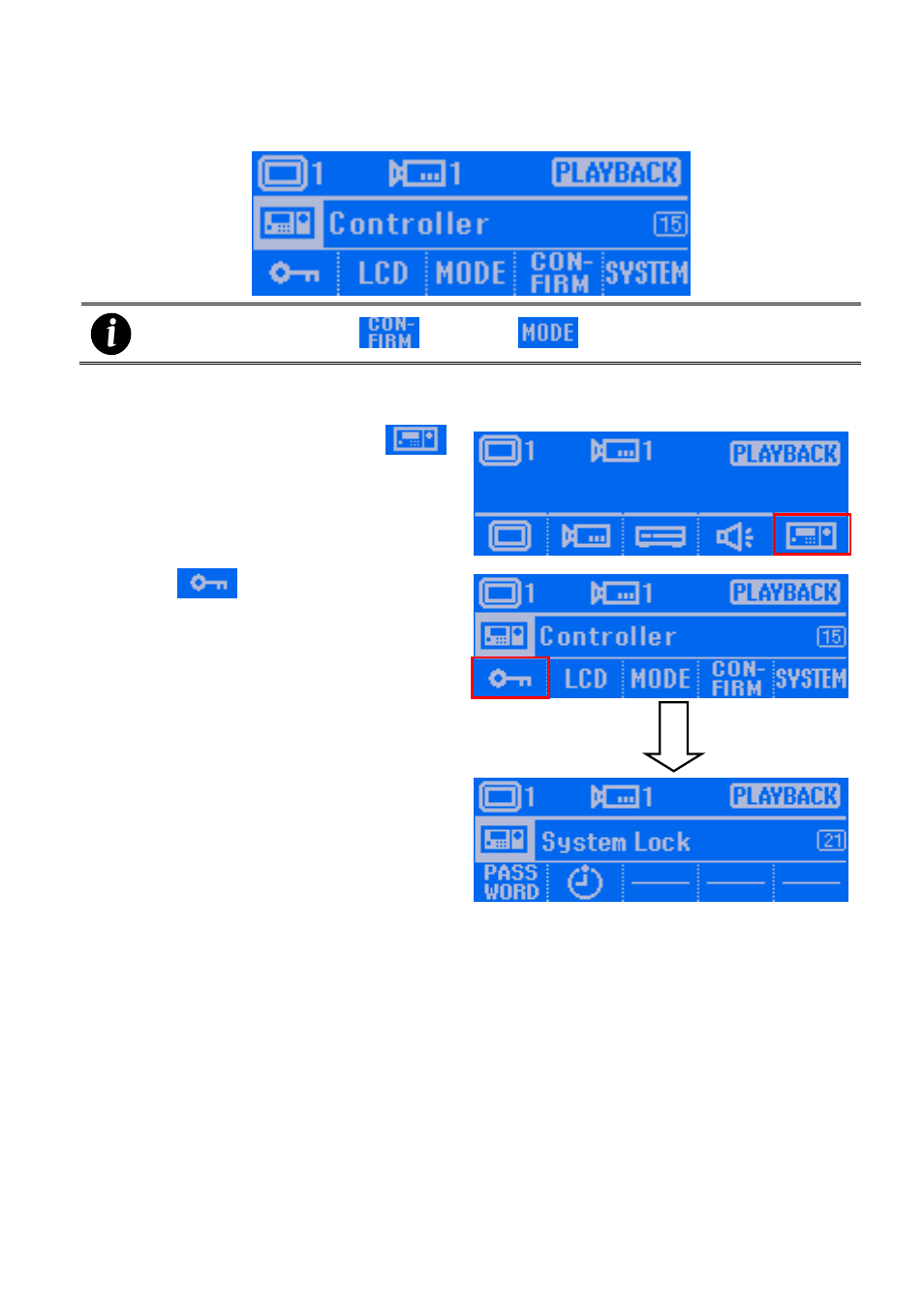 Controller setup, Set a password for system controller | AVer System Contrll Pro User Manual (NV version) User Manual | Page 67 / 88