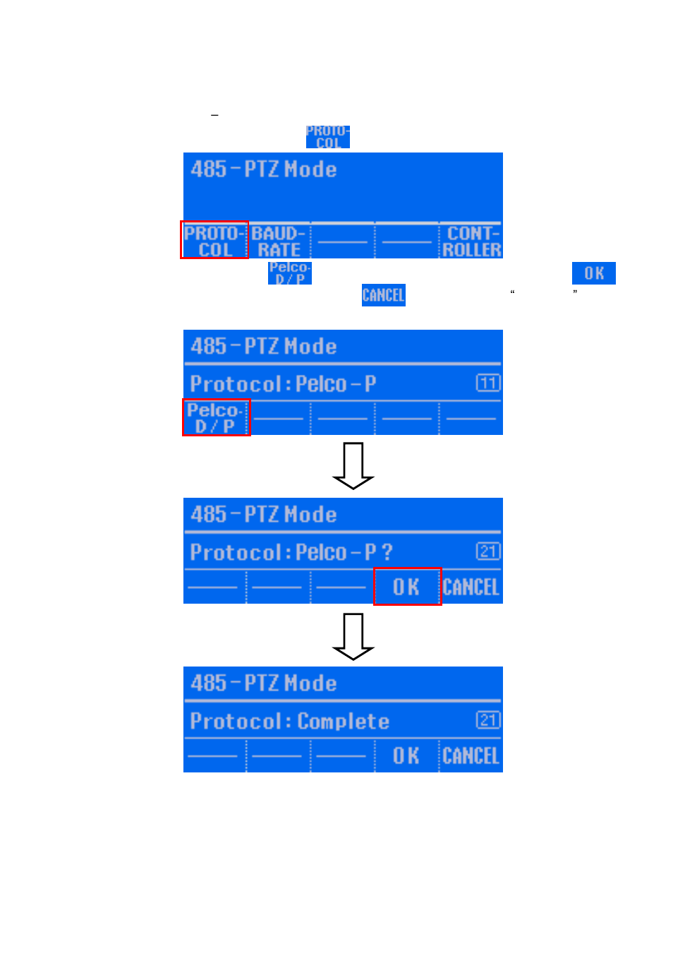 2 select the protocol of the ptz camera | AVer System Contrll Pro User Manual (NV version) User Manual | Page 78 / 88