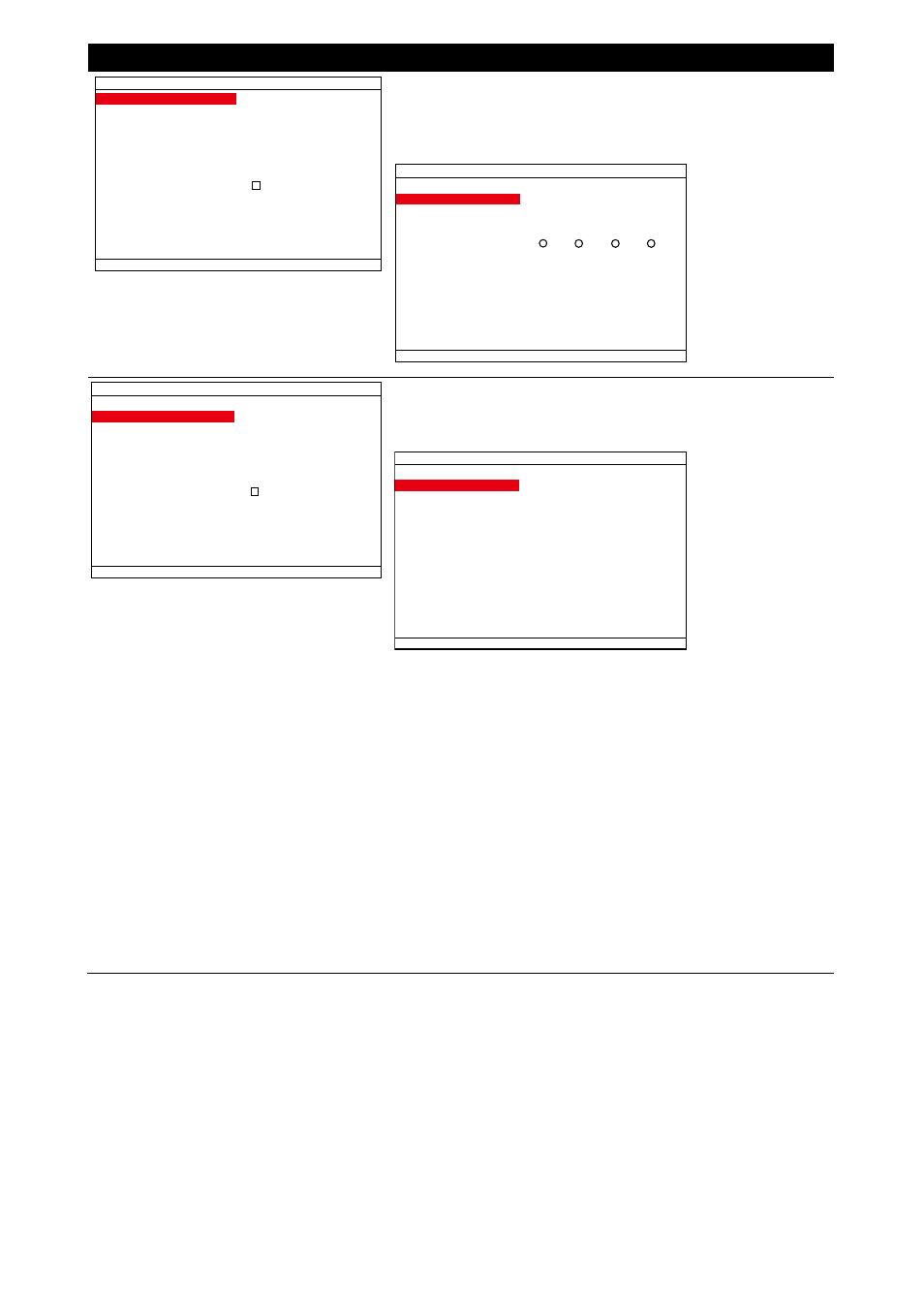 Osd menu description | AVer EB3004_MD User Manual | Page 32 / 51