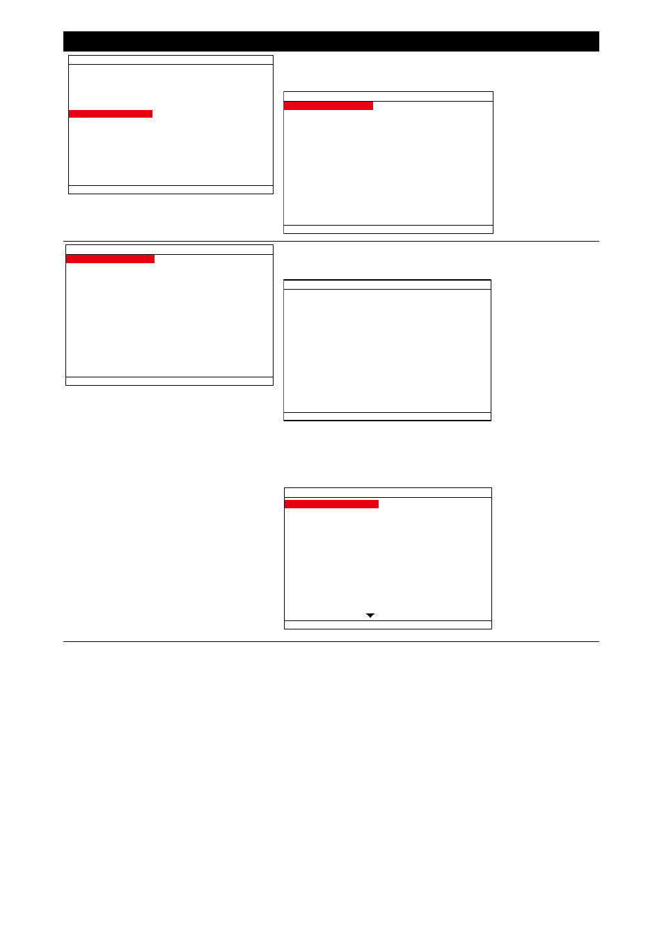 Osd menu description | AVer EB3004_MD User Manual | Page 38 / 51