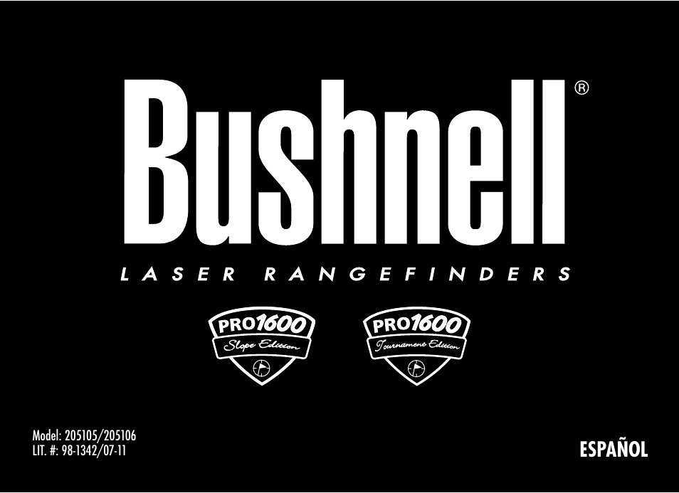 Español | Bushnell 20 5105 User Manual | Page 31 / 88