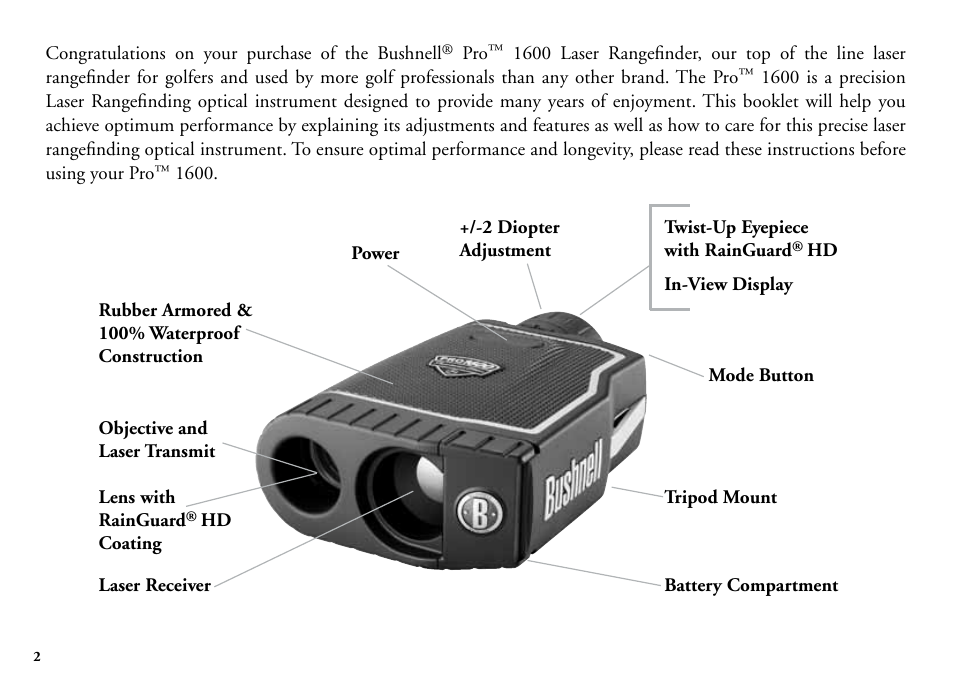 Bushnell 20 5105 User Manual | Page 4 / 88