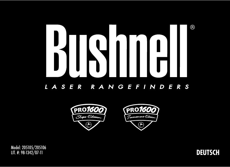 Deutsch | Bushnell 20 5105 User Manual | Page 45 / 88