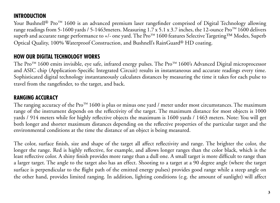 Bushnell 20 5105 User Manual | Page 5 / 88