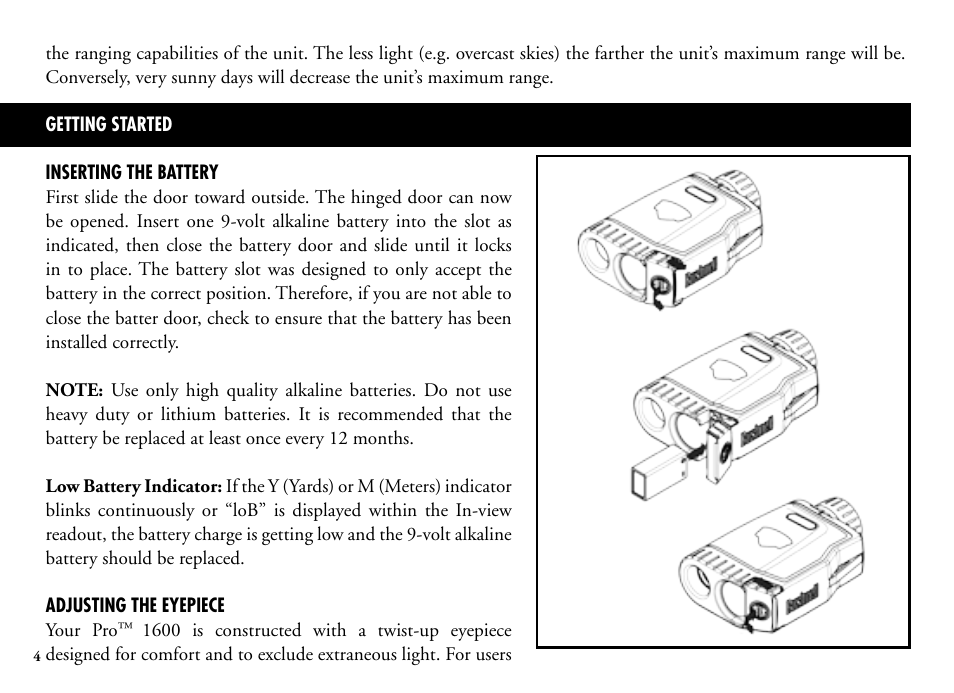 Bushnell 20 5105 User Manual | Page 6 / 88