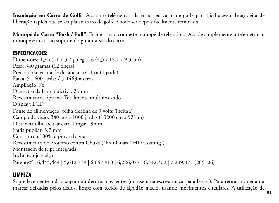 Bushnell 20 5105 User Manual | Page 83 / 88