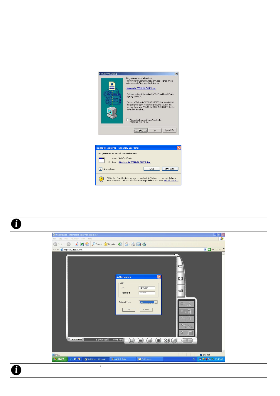 Chapter 6, Using the remote programs, Chapter 6 using the remote programs | AVer EXR5016_series user manual User Manual | Page 101 / 186