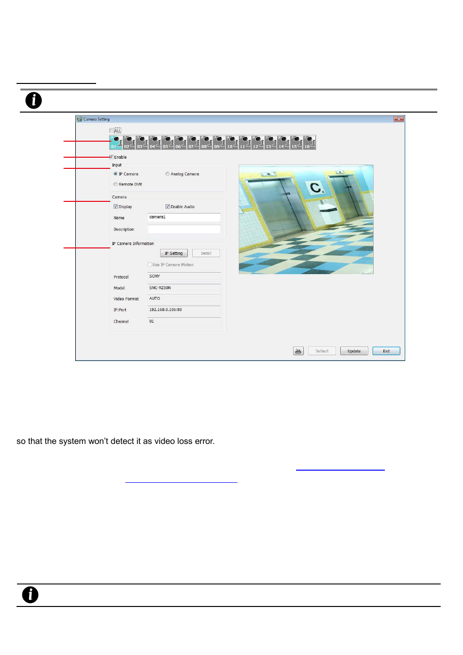 Camera setting, 2 camera setting | AVer EXR5016_series user manual User Manual | Page 106 / 186