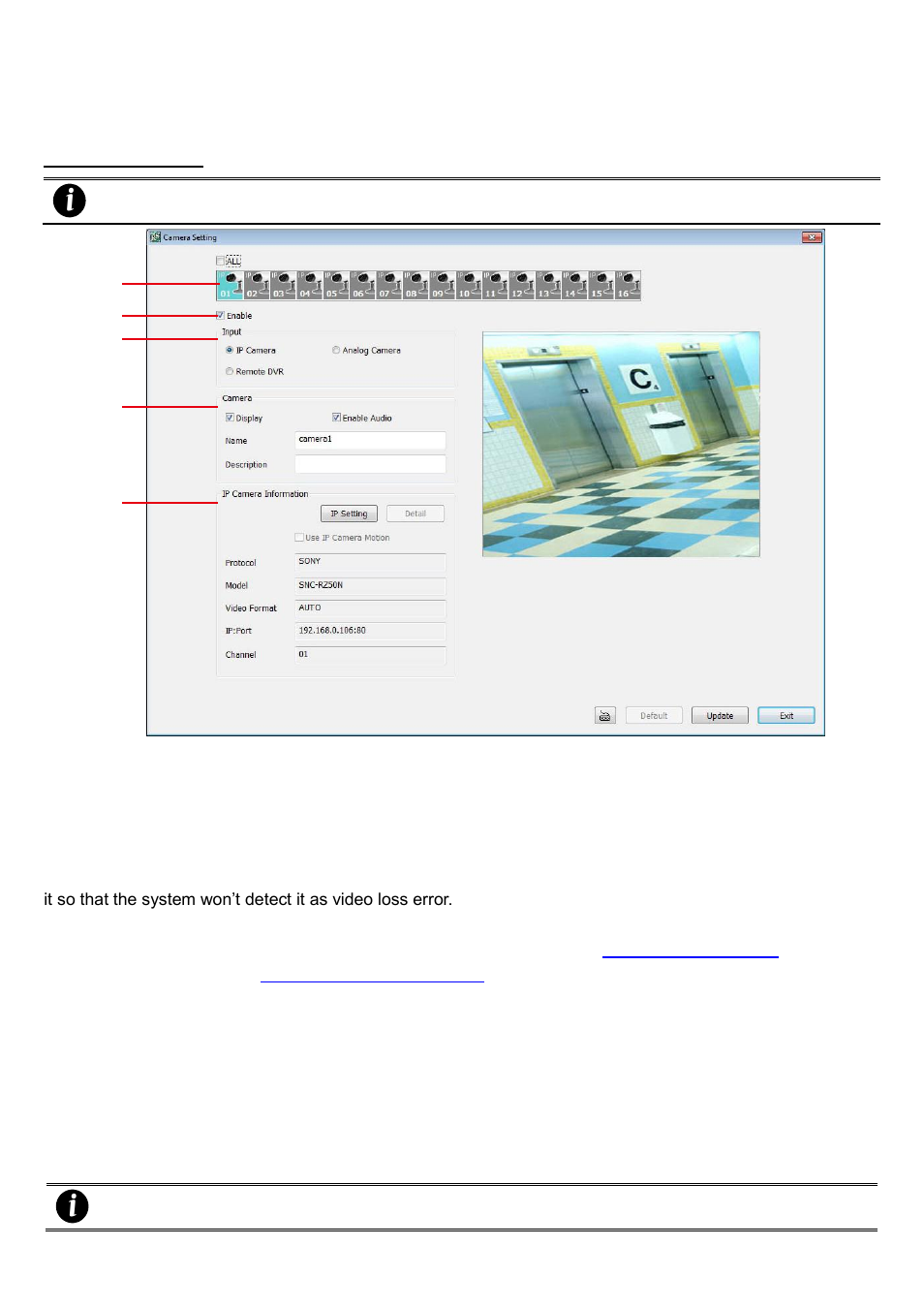 Camera setting, 2 camera setting | AVer EXR5016_series user manual User Manual | Page 163 / 186