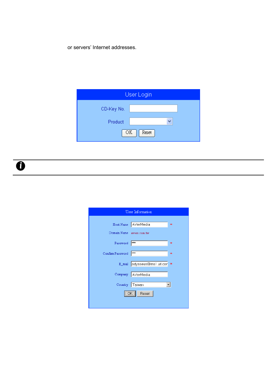 Appendix a registering domain name | AVer EXR5016_series user manual User Manual | Page 180 / 186