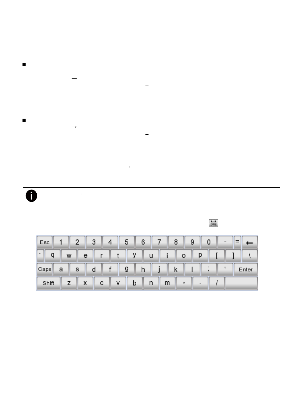 Using the virtual keyboard, 2 using the virtual keyboard | AVer EXR5016_series user manual User Manual | Page 41 / 186