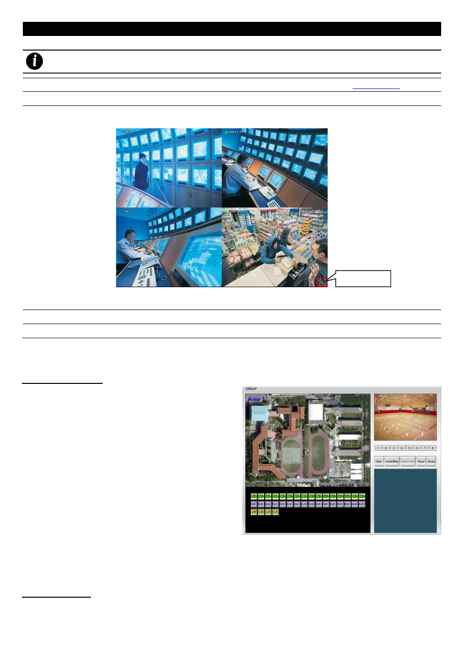 Setting up and using the emap, Chapter 2.2.1, Chapter 2.2.2 | 1 setting up and using the emap | AVer EXR5016_series user manual User Manual | Page 43 / 186