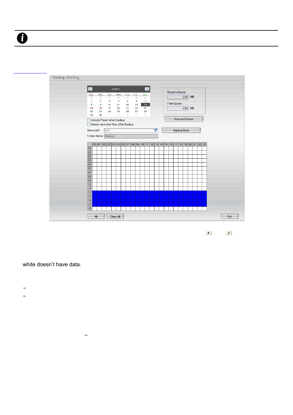 Backup setup, Chapter 3.6, 6 backup setup | AVer EXR5016_series user manual User Manual | Page 76 / 186