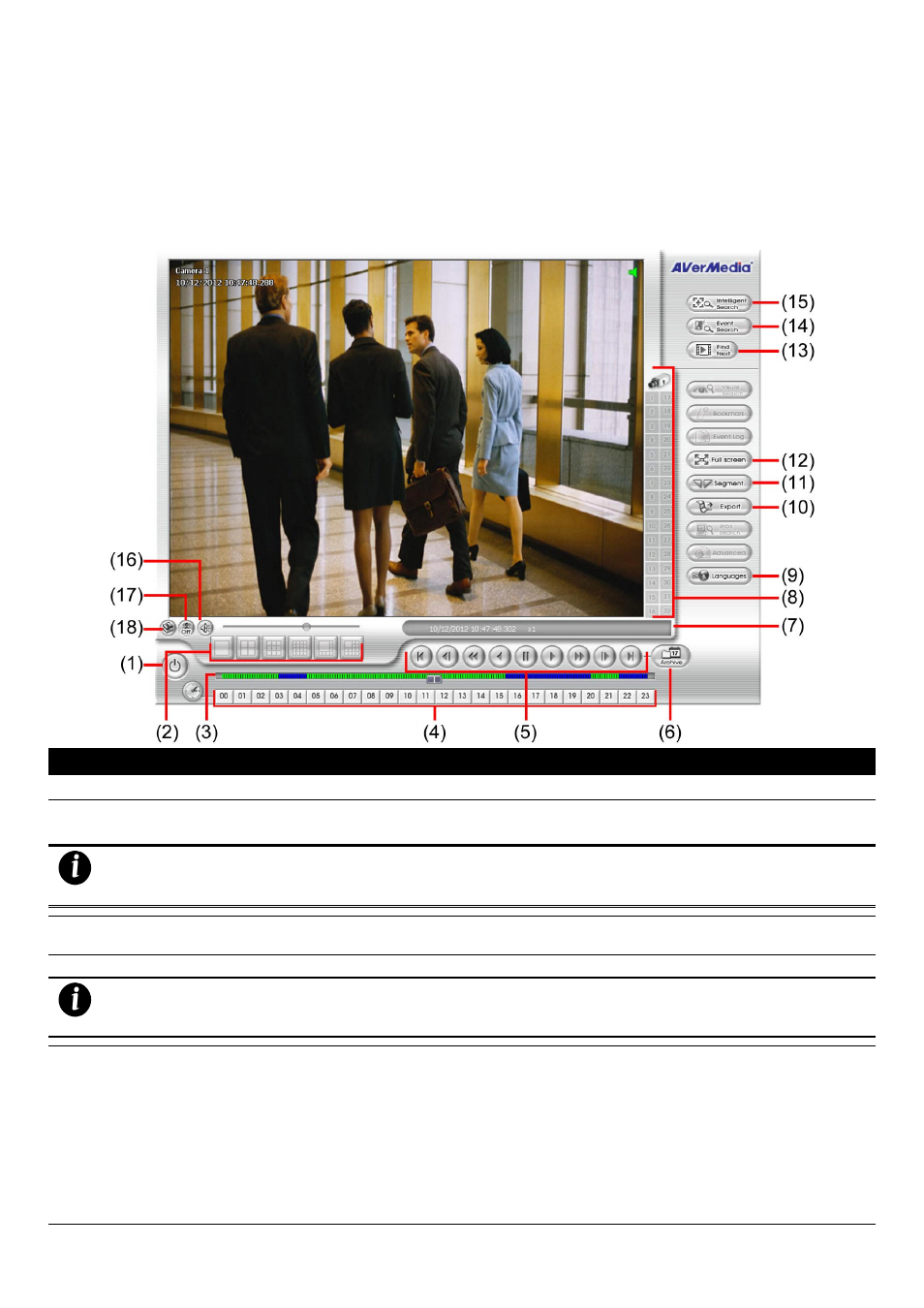 Using qplayer to playback backup video, 1 using qplayer to playback backup video | AVer EXR5016_series user manual User Manual | Page 77 / 186