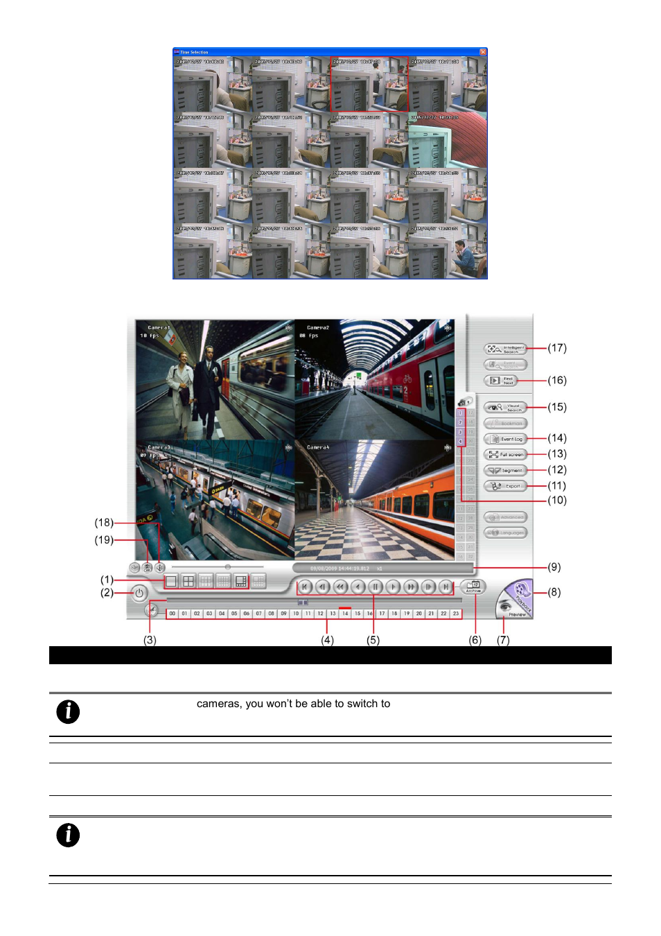Familiarizing the buttons in local playback, 1 familiarizing the buttons in local playback | AVer EXR6004-WiFi User Manual | Page 80 / 111