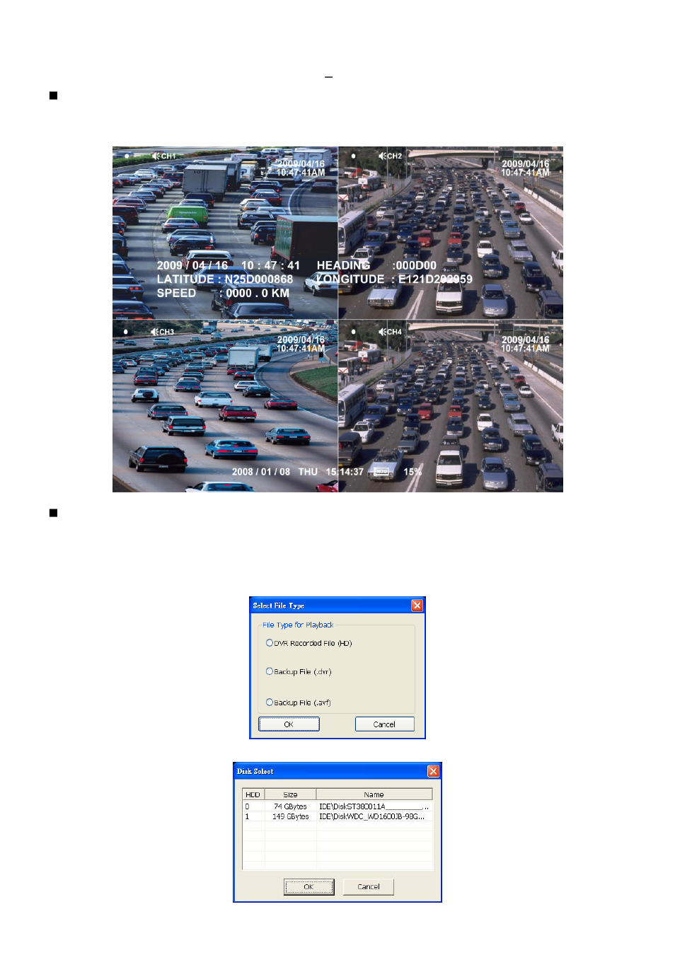 3 viewing the gps data, Viewing the gps data | AVer MOB1304 User Manual | Page 35 / 68