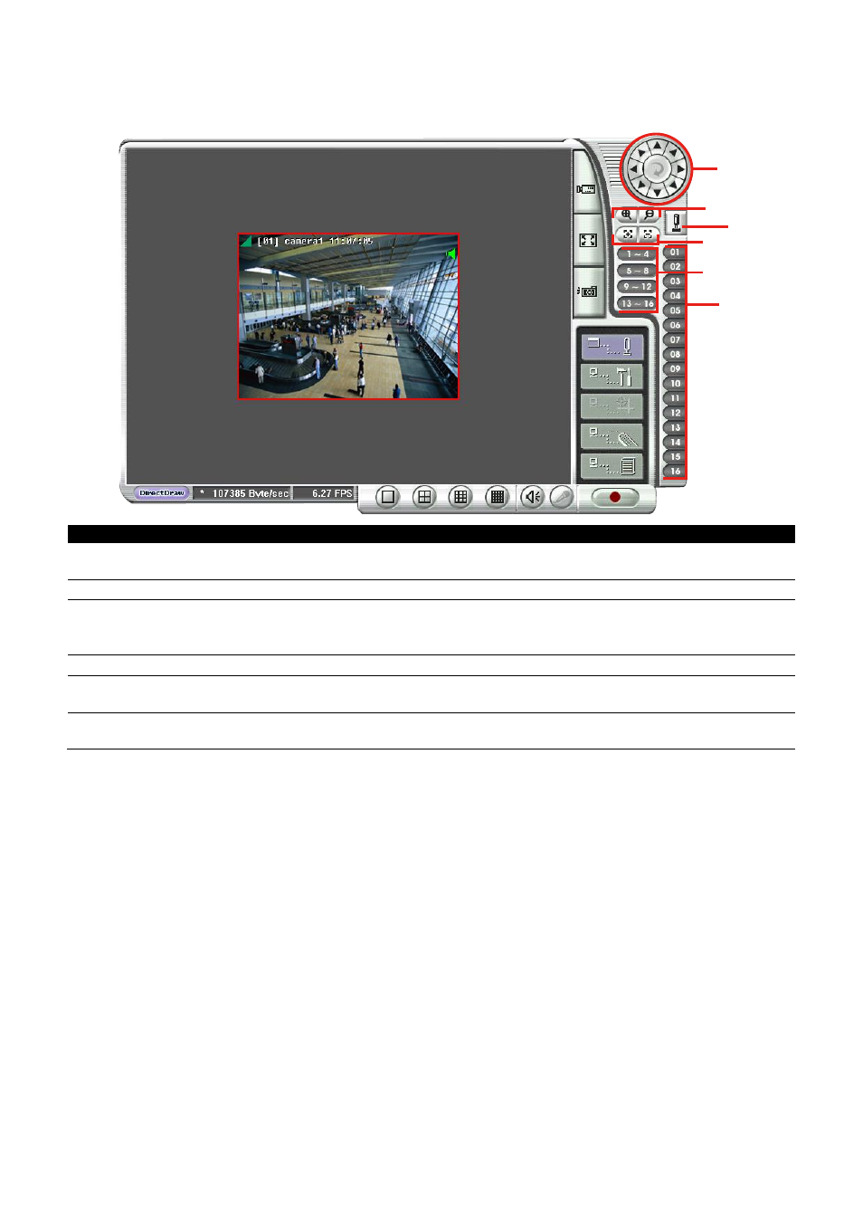 Familiarizing the buttons in webviewer ptz, Also, Chapter 7.2 | 2 familiarizing the buttons in webviewer ptz | AVer MXR6008 User Manual | Page 105 / 149