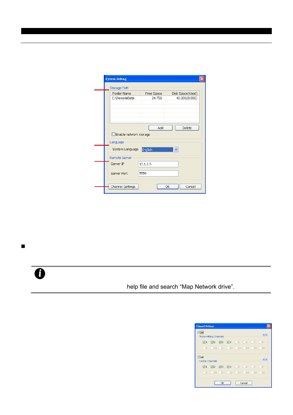 To setup remote console setting, Chapter 8.3.1, 1 to setup remote console setting | AVer MXR6008 User Manual | Page 107 / 149