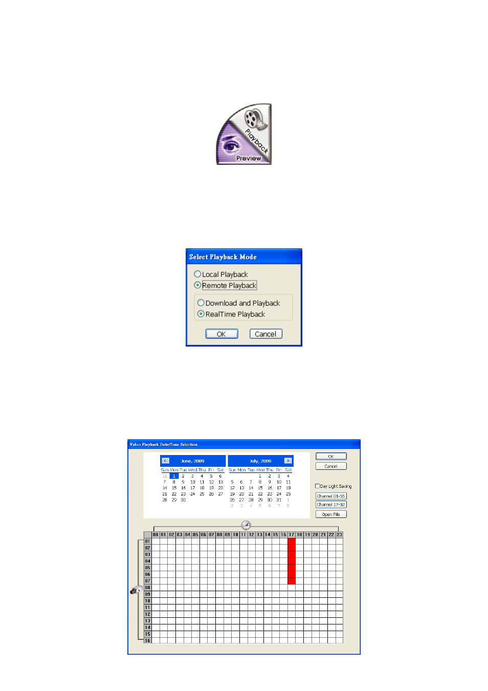Using the remote playback, Playback in local playback mode, Chapter 8.4 | 4 using the remote playback, 1 playback in local playback mode | AVer MXR6008 User Manual | Page 109 / 149