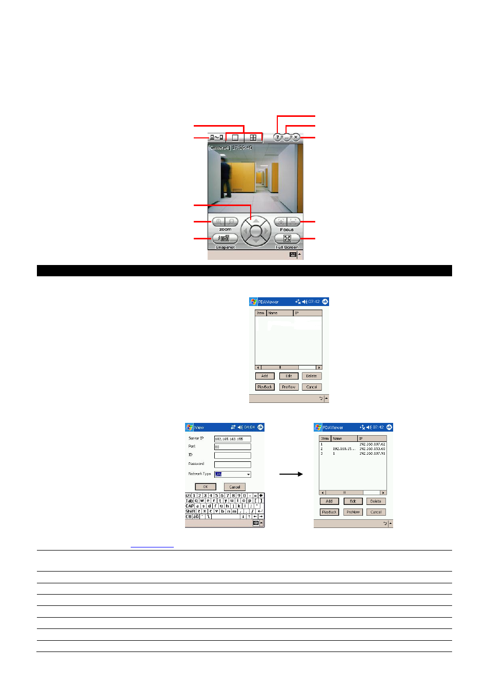 To use the pdaviewer, 2 to use the pdaviewer | AVer MXR6008 User Manual | Page 121 / 149