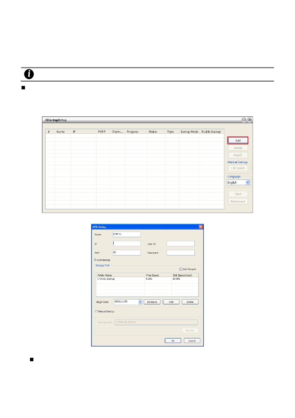Using the remote ibackup, 3 using the remote ibackup | AVer MXR6008 User Manual | Page 146 / 149