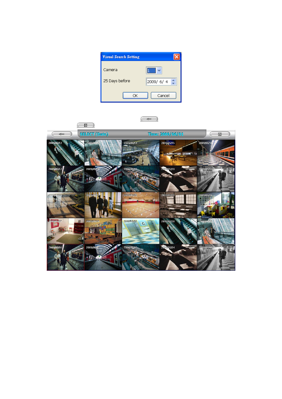 To search using the visual search, Chapter 2.6.5, 5 to search using the visual search | AVer MXR6008 User Manual | Page 37 / 149