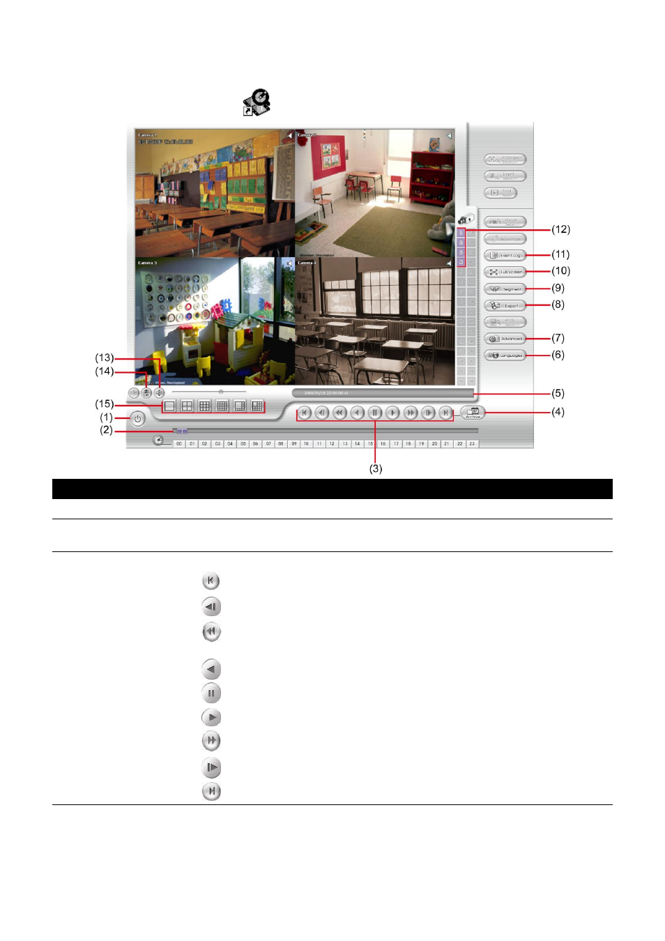 Running the usb playback console, 3 running the usb playback console | AVer MXR6008 User Manual | Page 71 / 149