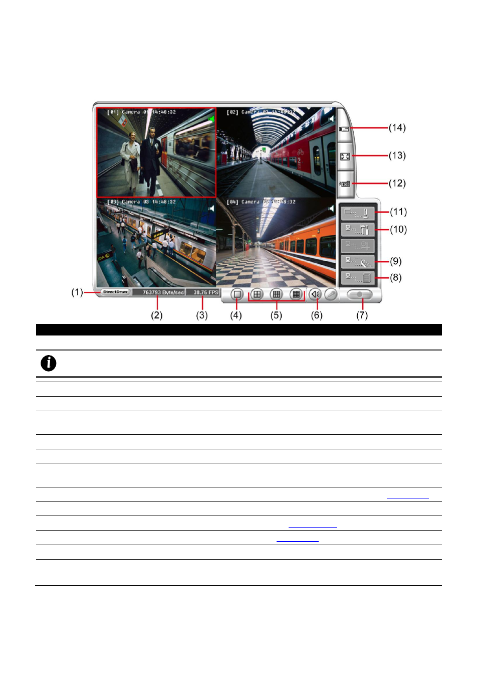Familiarizing the buttons in webviewer, 1 familiarizing the buttons in webviewer | AVer MXR6008 User Manual | Page 83 / 149