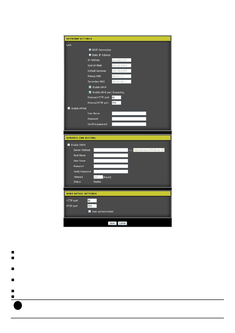 2 network settings | AVer SF1031W User Manual | Page 30 / 68