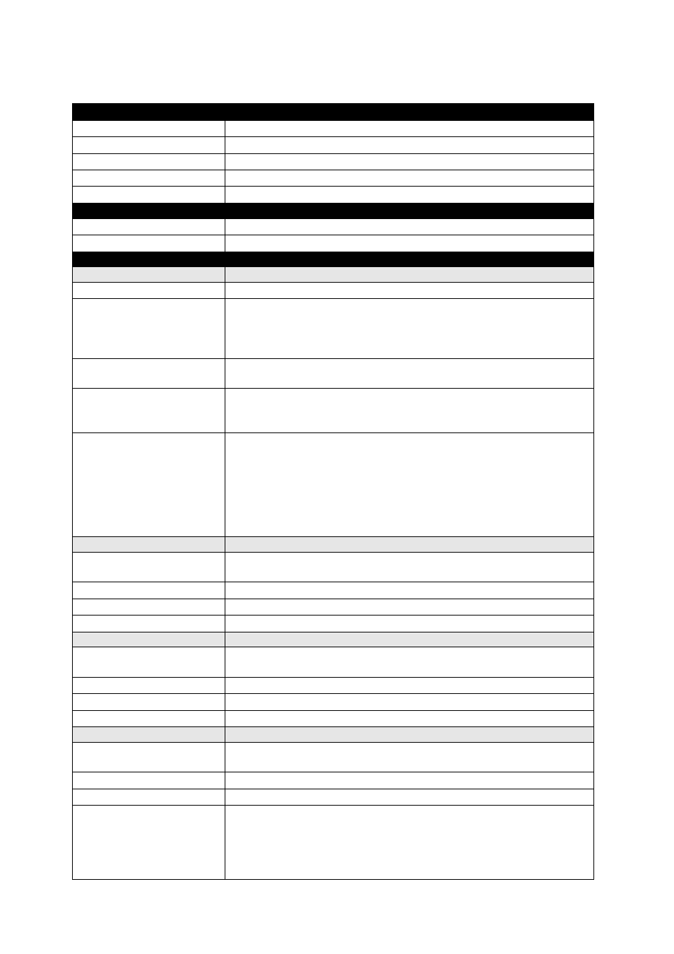 Appendix e: specifications | AVer SF1311H-D User Manual | Page 60 / 76