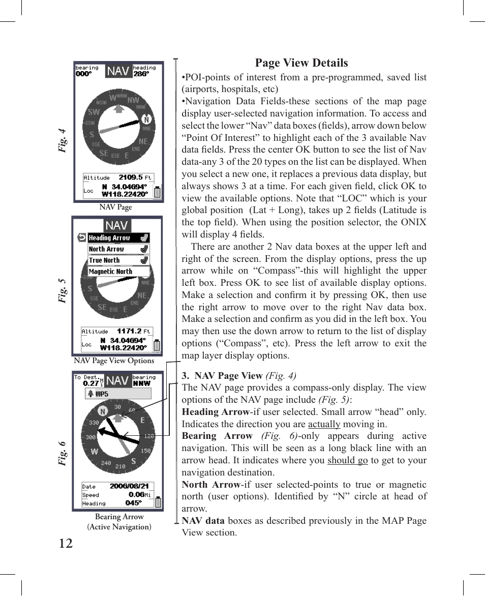 Page view details | Bushnell 362000 User Manual | Page 12 / 28